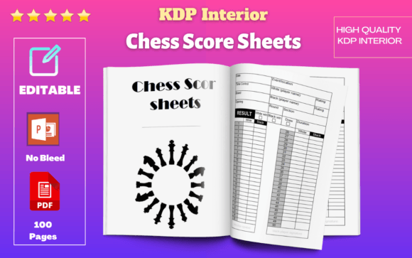 Chess Score Sheet KDP Interior: A Designer's Guide