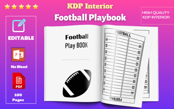Football Playbook: Professional Design for Game Strategy