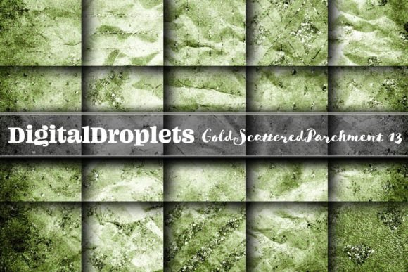 Gold Scattered Parchment Vol. 13: Timeless Textures for Modern Design