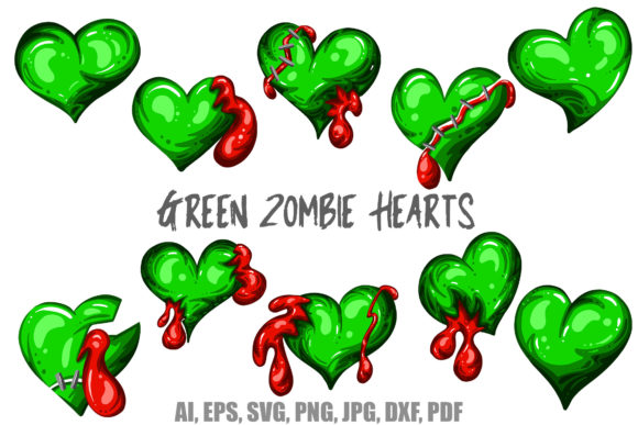 Green Zombie Hearts Halloween Valentines: A Designer's Guide