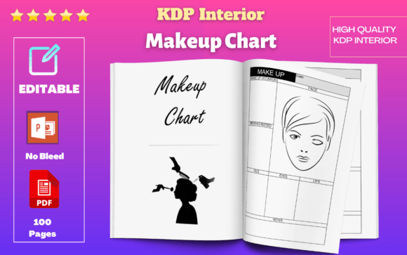 Makeup Chart Log Book: Elevate Your Beauty Business
