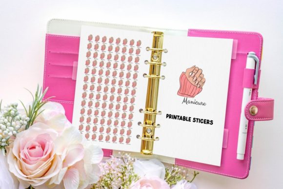 Manicure Sticker Clipart: Elevate Your Visual Design